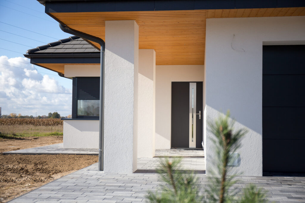 Domy parterowe Luboszyce - wejście